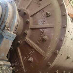 Ball Mill, Gearbox. Gear and pinion